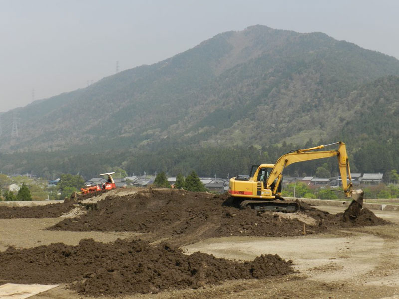 数cm単位で土を切盛りできる技術力 河合重機 株式会社